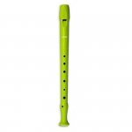 Hohner 9508 Green flet prosty sopran C plastik niemiecki etui