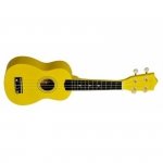Ever Play UK-21 Yellow Satin ukulele sopran żółty mat