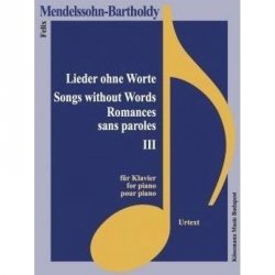 Konemann Mendelssohn Bartholdy Lieder ohne I fur Klavier