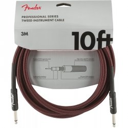 Fender 099-0820-061  Professional Series kabel 3m Red Tweed