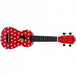 Baton Rouge Noir NU1S Ladybug ukulele sopranowe biedronka