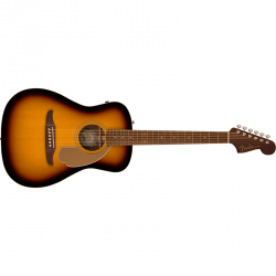 Fender Malibu Player Walnut Fingerboard Gold Pickguard Sunburst