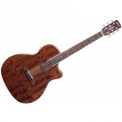 Framus FG14 M NS CE Grand Auditorium Mahogany gitara elektro akustyczna siodełko 48 mm