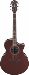 Ibanez AE100-BUF Burgundy Flat gitara Elektro-akustyczna