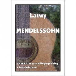 Contra Łatwy Mendelssohn gitara klasyczna fingerpicking z tabulaturami