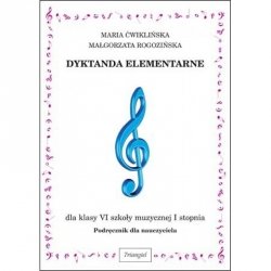 Dyktanda elementarne VI, podręcznik dla nauczyciela