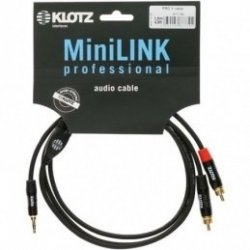 Klotz KY1-150 kabel jack stereo-2x jack mono 1,5m