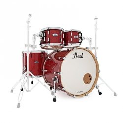 Pearl Masters Maple Complete 22,10,12,14 shell set Inferno Red