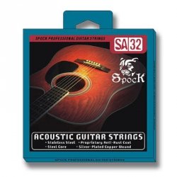 SPOCK SA32 (10-47) Struny do gitary akustycznej