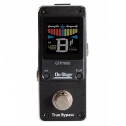 OnStage GTP7000 Mini Pedal Tuner gitarowy