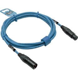 GoodDrut XLRm-XLRf 10m miętowy kabel mikrofonowy