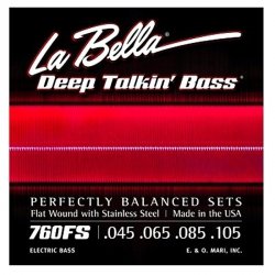 La Bella 760FS struny basowe 45-105 stalowe szlif
