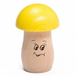 Rohema 61641 Mushroom Shaker żółty wysoki strój, dla dzieci