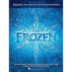 Hal Leonard Frozen - piosenki z filmu Kraina Lodu w łatwym opracowaniu na gitarę klasyczną 