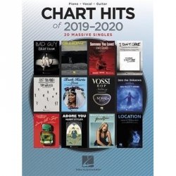 Chart Hits of 2019-2020 Piano/Vocal/Guitar