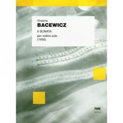 PWM II Sonata per violino solo Grażyna Bacewicz