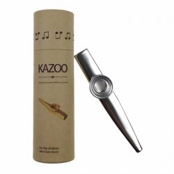 Kera Audio K-1S srebrny Kazoo metalowe