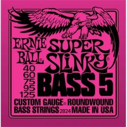 ERNIE BALL 2824 Slinky 40-125 struny do basu