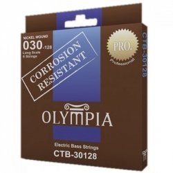 Olympia CTB-30128 struny basowe 30-128 nikiel