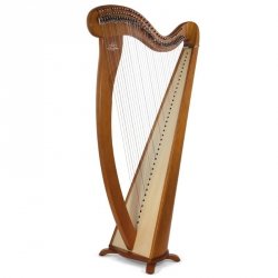 Camac MÈLUSINE harfa celtycka wykończenie Wiśnia