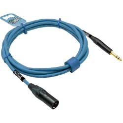 GoodDrut XLRm-TRS 2m miętowy kabel mikrofonowy