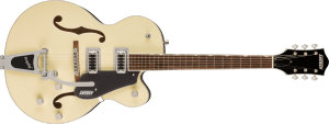Gretsch G5420T Electromatic Classic Hollow Body Single-Cut with Bigsby Laurel Fingerboard Two-Tone Vintage White London Grey