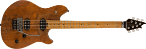 EVH Wolfgang WG Standard Exotic Black Walnut Baked Maple Fingerboard Natural