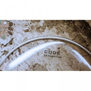Code Generator Clear 10″ naciąg na tom