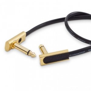 Rockboard Flat 30 Gold kabel 30cm złączka jack
