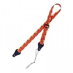 Ortega OUS-ORFL pasek ukulele 37mm kwiaty kolorowe