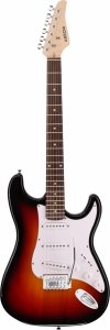 Arrow Tonecaster ST 111 Tobacco Burst Rosewood/White gitara elektryczna
