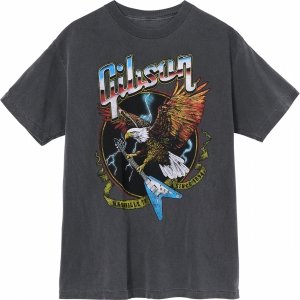 Gibson Eagle Tee (Vintage Gray) Small koszulka T-shirt