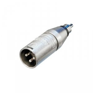 NEUTRIK NA2MPMM przejściówka / adapter XLR męski - wtyk RCA (Cinch)
