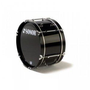 Sonor MC 2614 B CB 26 x 14 bęben marszowy czarny połysk