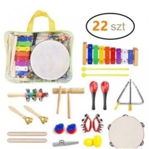 Jeremi SET-L22 zestaw 22 instrumentów perkusyjnych