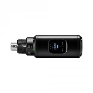 Shure SLXD3=-H56 - Nadajnik typu Plug-On do cyfrowego nakamerowego systemu bezprzewodowego (518-526 MHz)