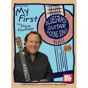 Mel Bay Publications My First Bluegrass Guitar Picking Songs Book/Cd Set