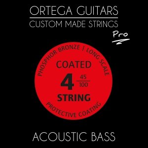 Ortega ABP-4 Struny do Basu Akustycznego 45-100