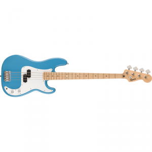 Squier Sonic Precision Bass Maple Fingerboard White Pickguard California Blue