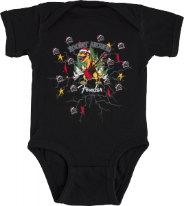 Fender 2025 Christmas Dinosaur Baby Bodysuit 3-6 Months 