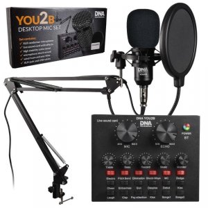 DNA YOU2B zestaw mikrofon interfejs audio statyw