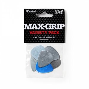 Dunlop Max-Grip Nylon Standard Pick Variety Pack – 12 szt. PVP449 kostki gitarowe