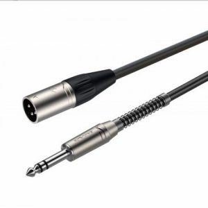 Roxtone SMXJ260L5 Samurai XLR męski jack stereo 5m