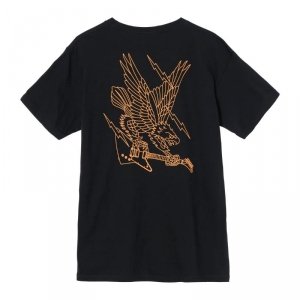 Gibson Screaming Eagle Tee (Vintage Black) Large L koszulka T-shirt