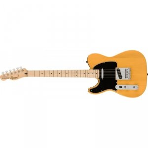 Squier Affinity Telecaster Left Hand Maple Fingerboard Black PickGuard Butterscotch Blonde
