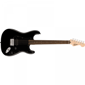 Squier Sonic Stratocaster HT H Laurel Fingerboard Black Pickguard Black