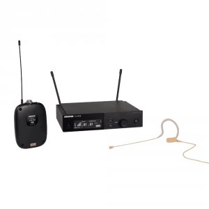 Shure SLXD14E/153T-J53 - Cyfrowy system bezprzewodowy z nadajnikiem bodypack i mikrofonem MX153T