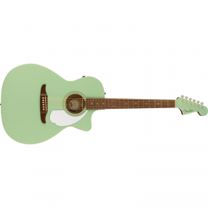 Fender Newporter Player Walnut Fingerboard White Pickguard Surf Green