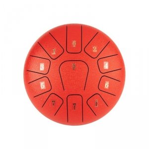 Hayman HTD1011/RD steel tongue drum 10 red