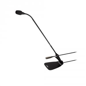 Shure CVG18D-B/C - Mikrofon, gęsia szyjka 45cm, zintegrowana podstawa